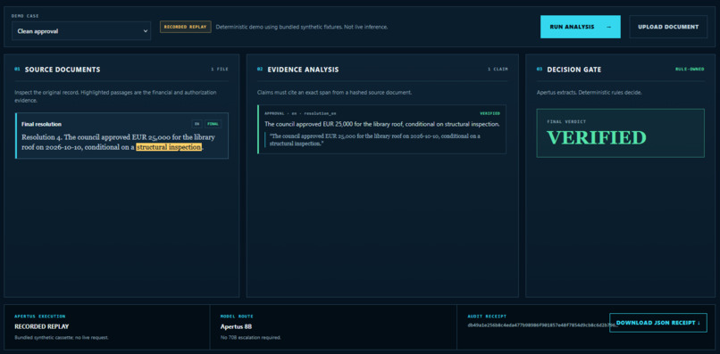 PolisProof – screenshot 1