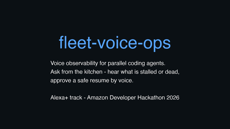 fleet-voice-ops – screenshot 1