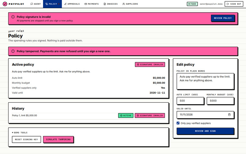 Paypilot – screenshot 5
