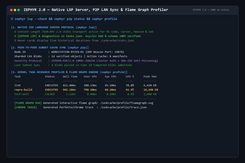 ZEPHYR 2.0: Local First Build Intelligence Engine – screenshot 10