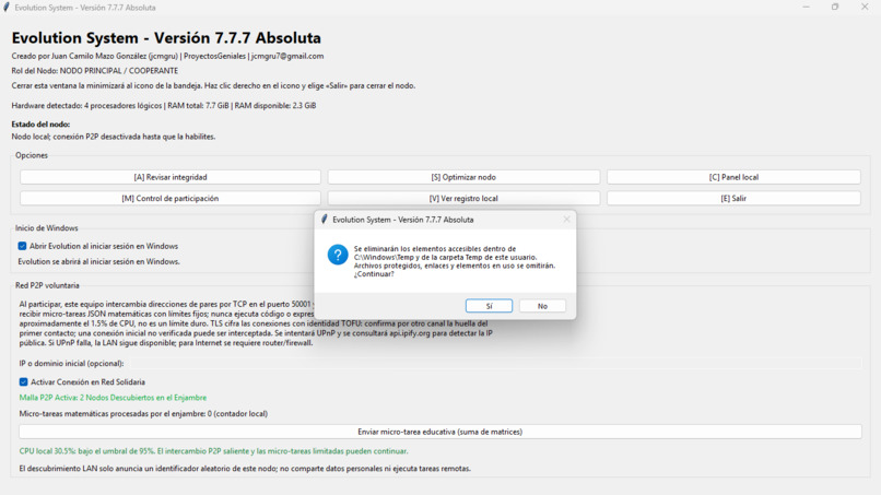 Evolution System v7.7.7 - Versión Absoluta  – screenshot 7