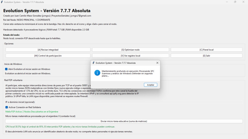 Evolution System v7.7.7 - Versión Absoluta  – screenshot 9