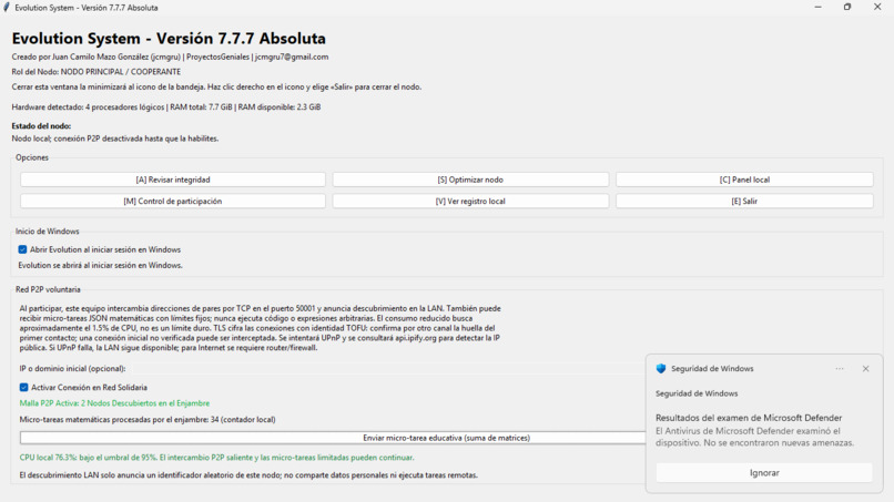 Evolution System v7.7.7 - Versión Absoluta  – screenshot 10