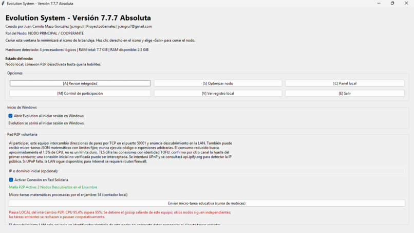 Evolution System v7.7.7 - Versión Absoluta  – screenshot 12