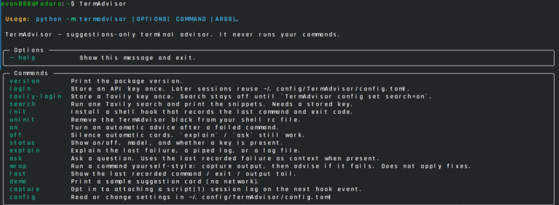 TermAdvisor – screenshot 2