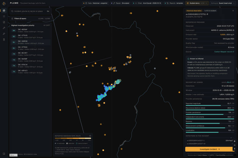 PLUME: Earth's First Climate Bug-Bounty Network – screenshot 3