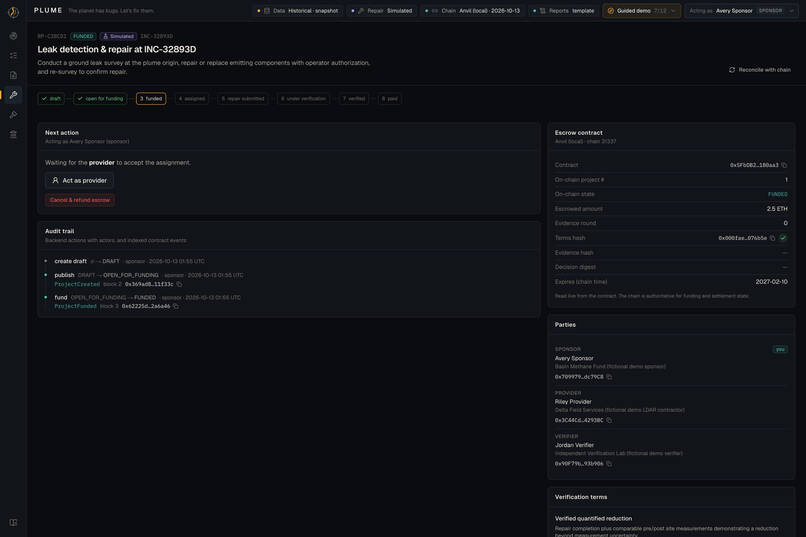 PLUME: Earth's First Climate Bug-Bounty Network – screenshot 7