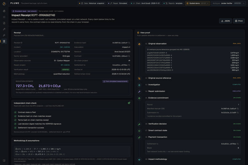 PLUME: Earth's First Climate Bug-Bounty Network – screenshot 11
