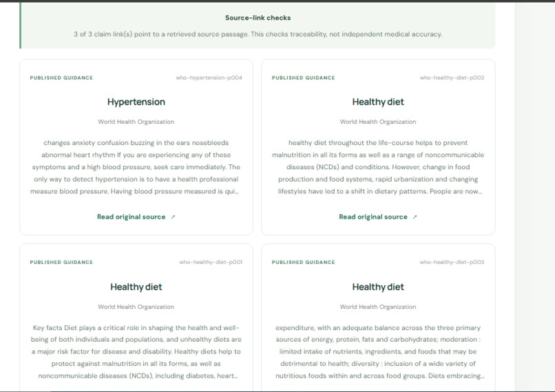 MedEvidence AI – screenshot 4