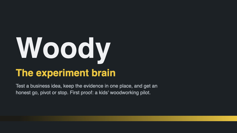 Woody, Experiment Brain – screenshot 1