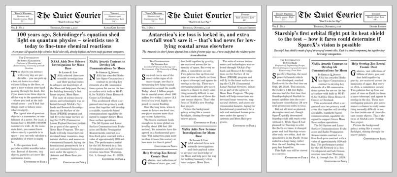 The Quiet Courier – screenshot 1