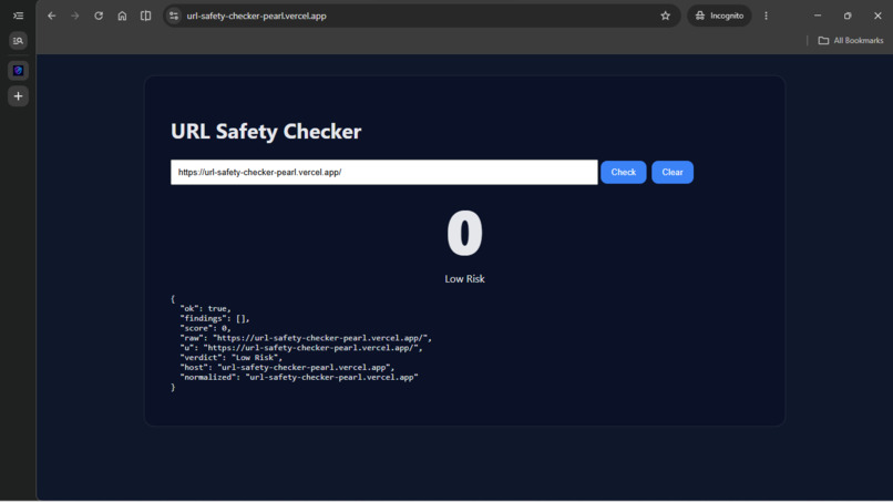 URL Sentinel – screenshot 2