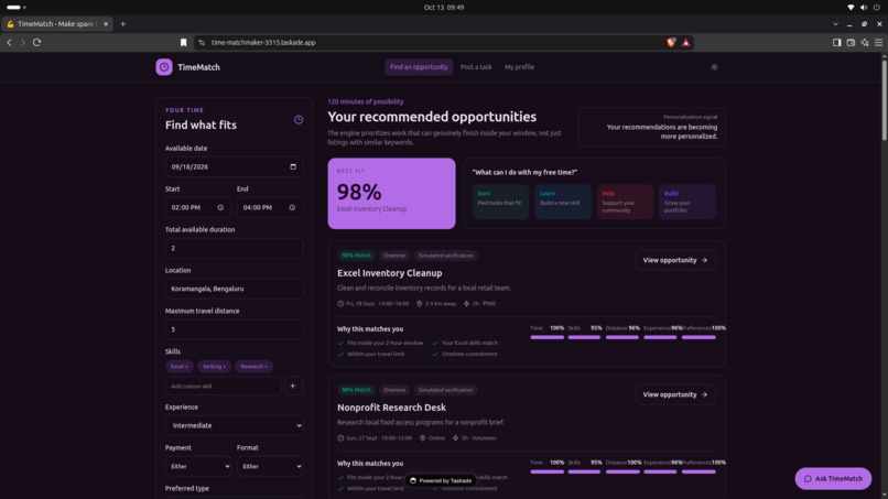 Time Match – screenshot 4