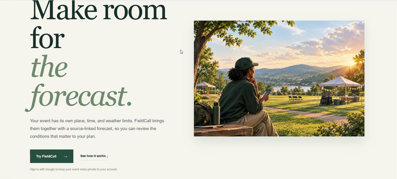 FieldCall – screenshot 2