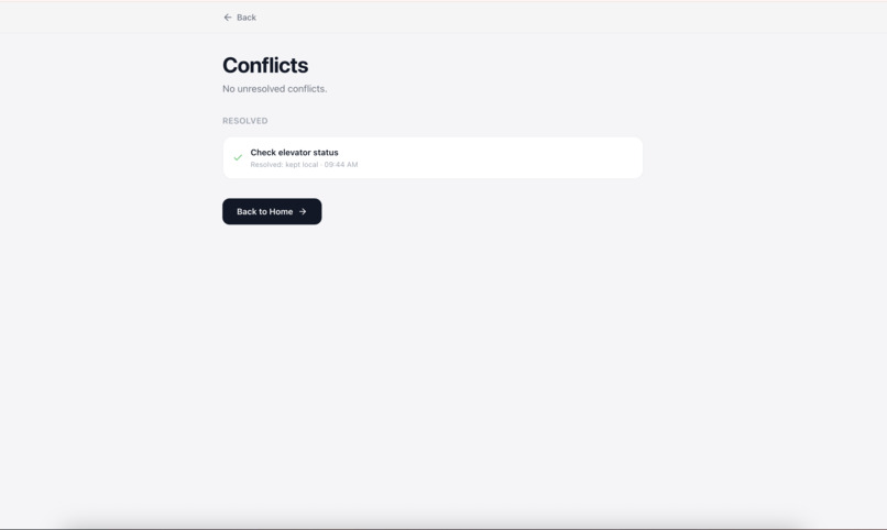 Cairn — Coordination That Survives Outages – screenshot 4