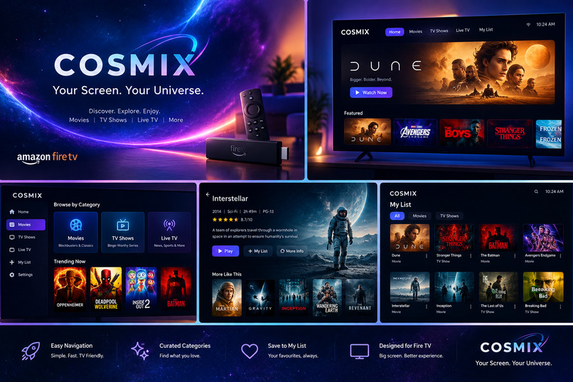 COSMIX - A fire Tv  – screenshot 1