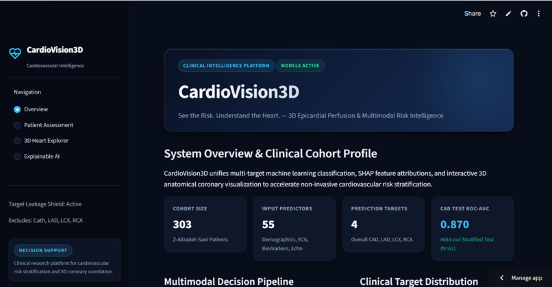 CardioVision3D – screenshot 1