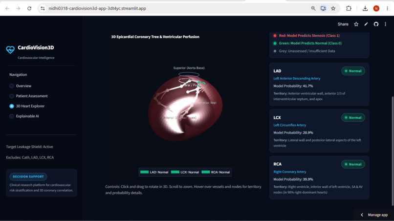 CardioVision3D – screenshot 4