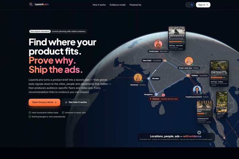 LaunchLens: Launch where your audience already is – screenshot 4