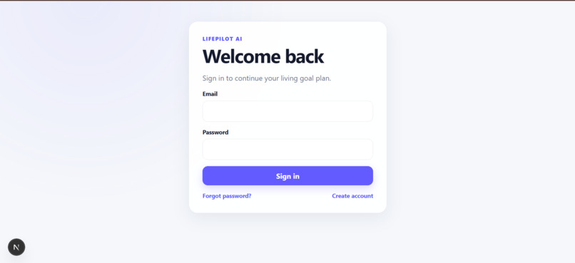 LifePilot AI – screenshot 1