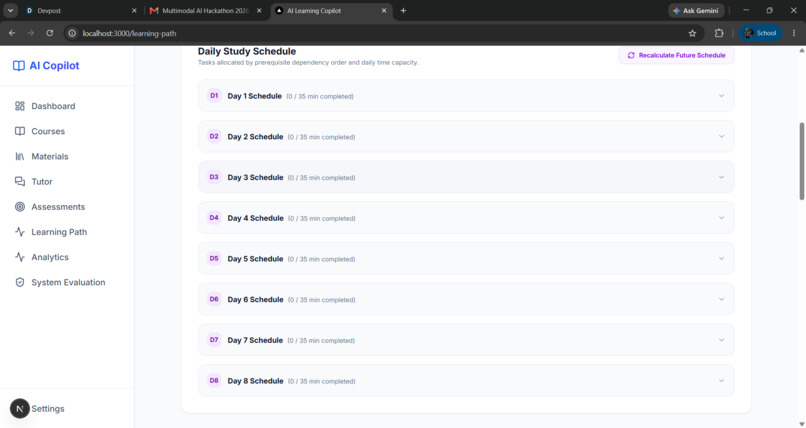 AI LEARNING COPILOT – screenshot 2
