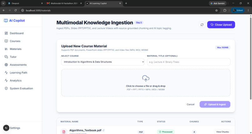 AI LEARNING COPILOT – screenshot 6