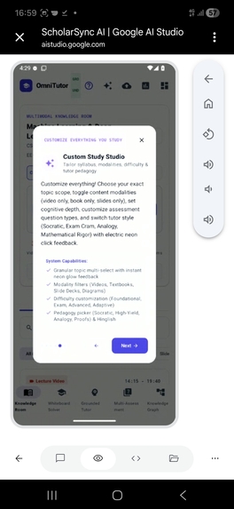 AegisAI: Multimodal Source-Grounded Tutor   Engine – screenshot 7