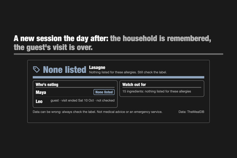 Allergy Crosscheck – screenshot 3
