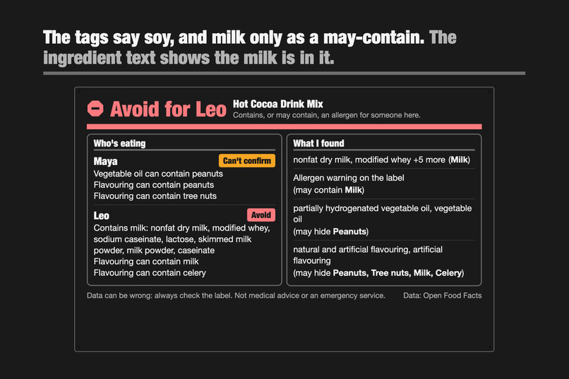 Allergy Crosscheck – screenshot 5