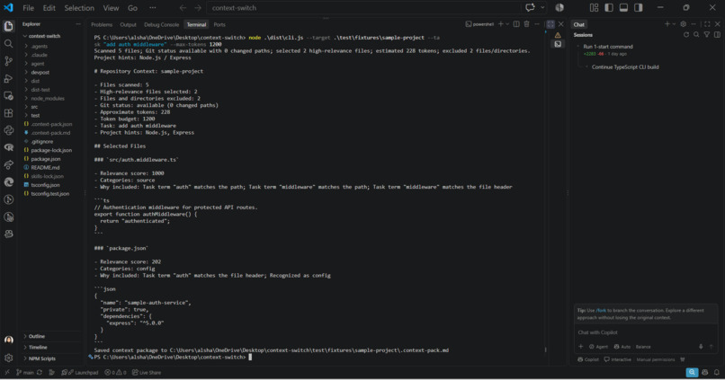 Repo Context Packager – screenshot 2