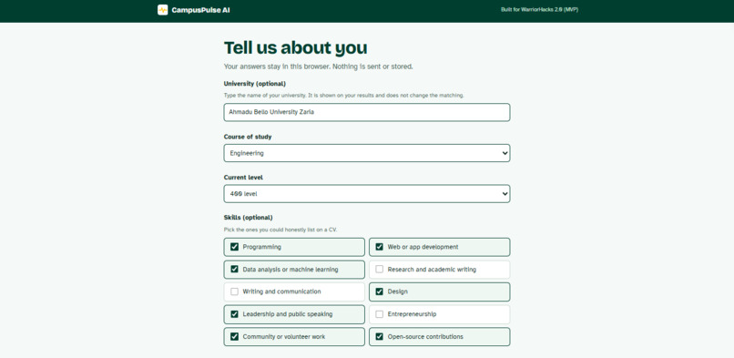 CampusPulse AI – screenshot 5