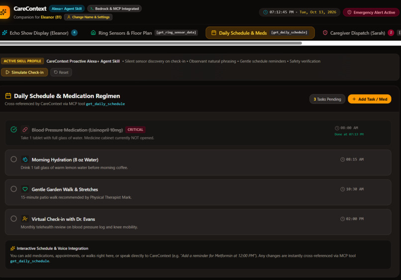 care context – screenshot 4