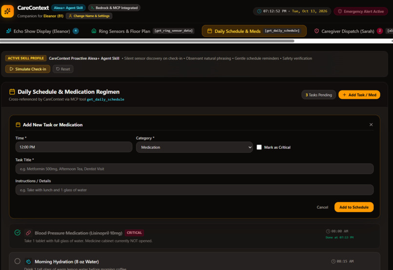 care context – screenshot 5