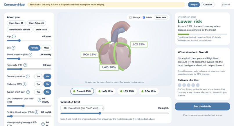 Cardio-Risk-3D – screenshot 2