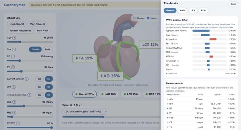 Cardio-Risk-3D – screenshot 3