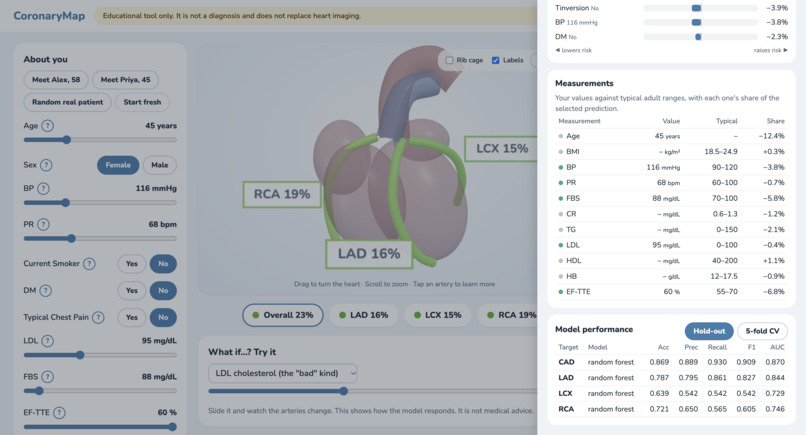 Cardio-Risk-3D – screenshot 4