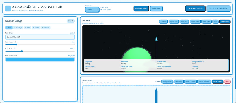 Aerocraft AI - Rocket Lab – screenshot 1