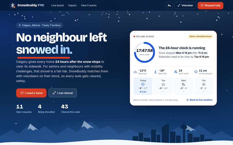 SnowBuddy YYC – screenshot 3