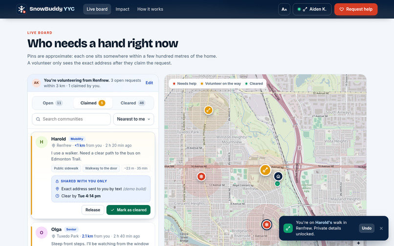 SnowBuddy YYC – screenshot 4