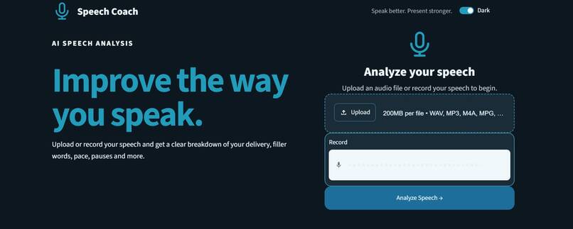 SPEECH COACH – screenshot 1