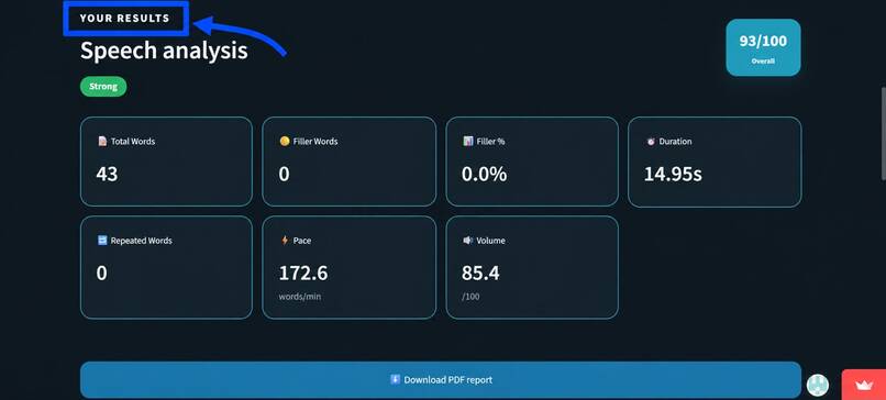 SPEECH COACH – screenshot 3
