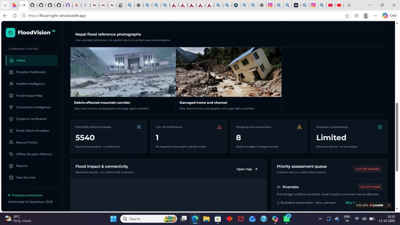 Flood Sight View - AI Flood Forecasting Portal – screenshot 4