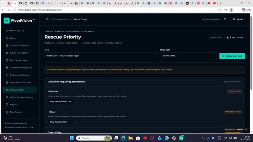 Flood Sight View - AI Flood Forecasting Portal – screenshot 13