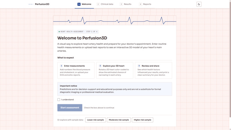 Perfusion3D: Spatial Coronary Ischemia Tool – screenshot 3