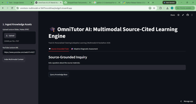 OmniTutor AI – screenshot 1