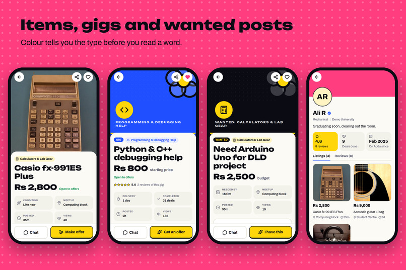 Adda: a marketplace just for your campus – screenshot 3