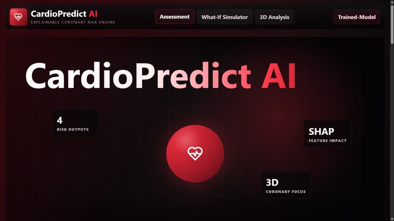 CardioPredict AI – screenshot 1