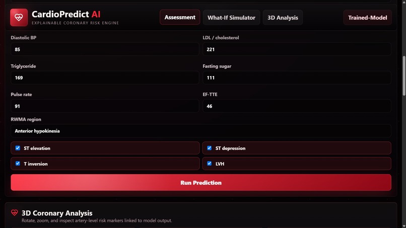 CardioPredict AI – screenshot 3