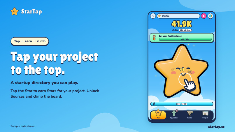 StarTap – screenshot 2