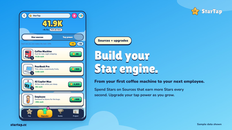 StarTap – screenshot 3
